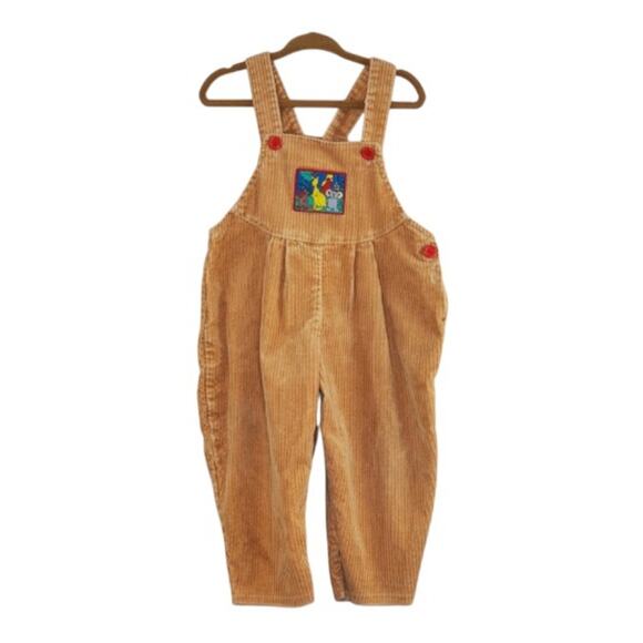 Woolworths Other - Vintage Overalls Woolworth Corduroy Animal 12-18mo